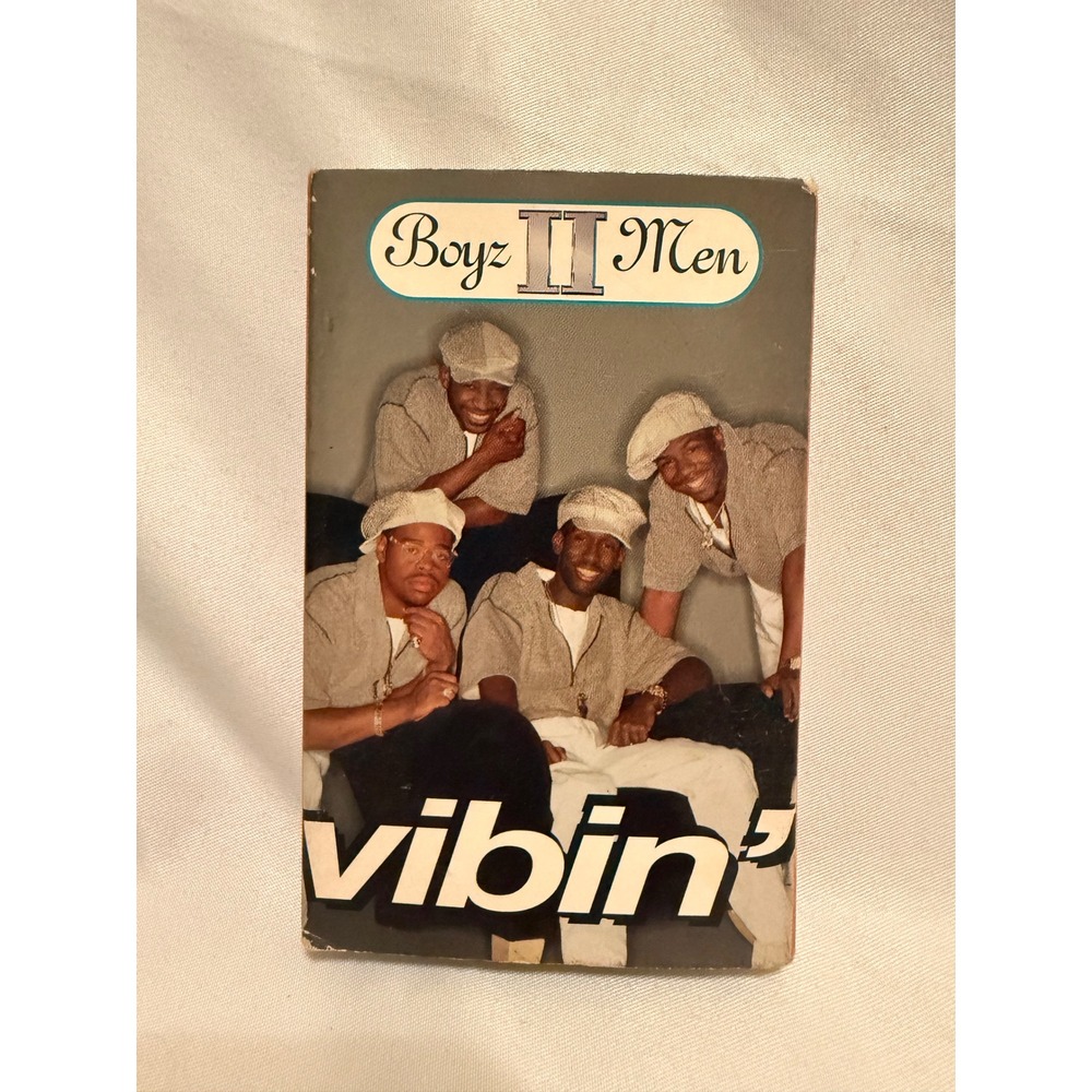 Untested Boyz II Men Vibin Cassette Single 1995 Motown Records Vintage R&B